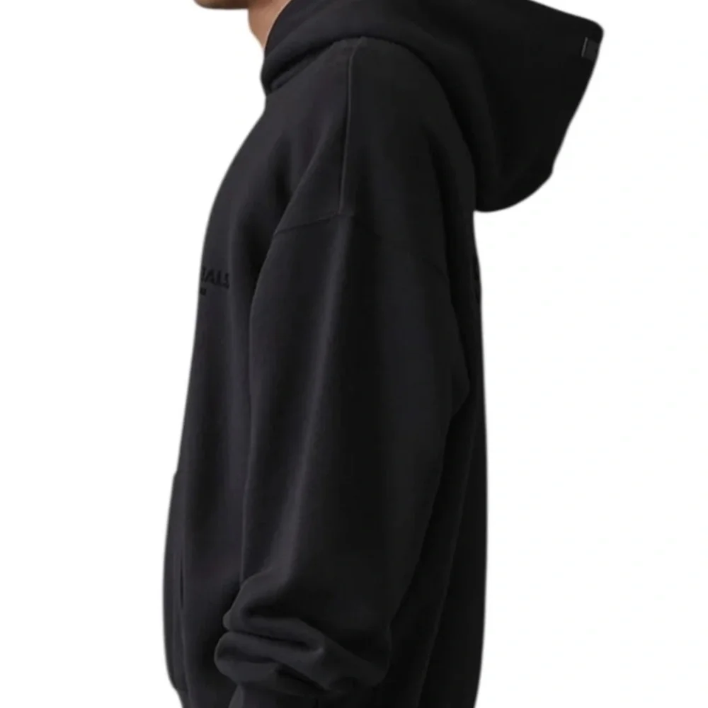 Essentials Charcoal Hoodie - Picture 2 of 2